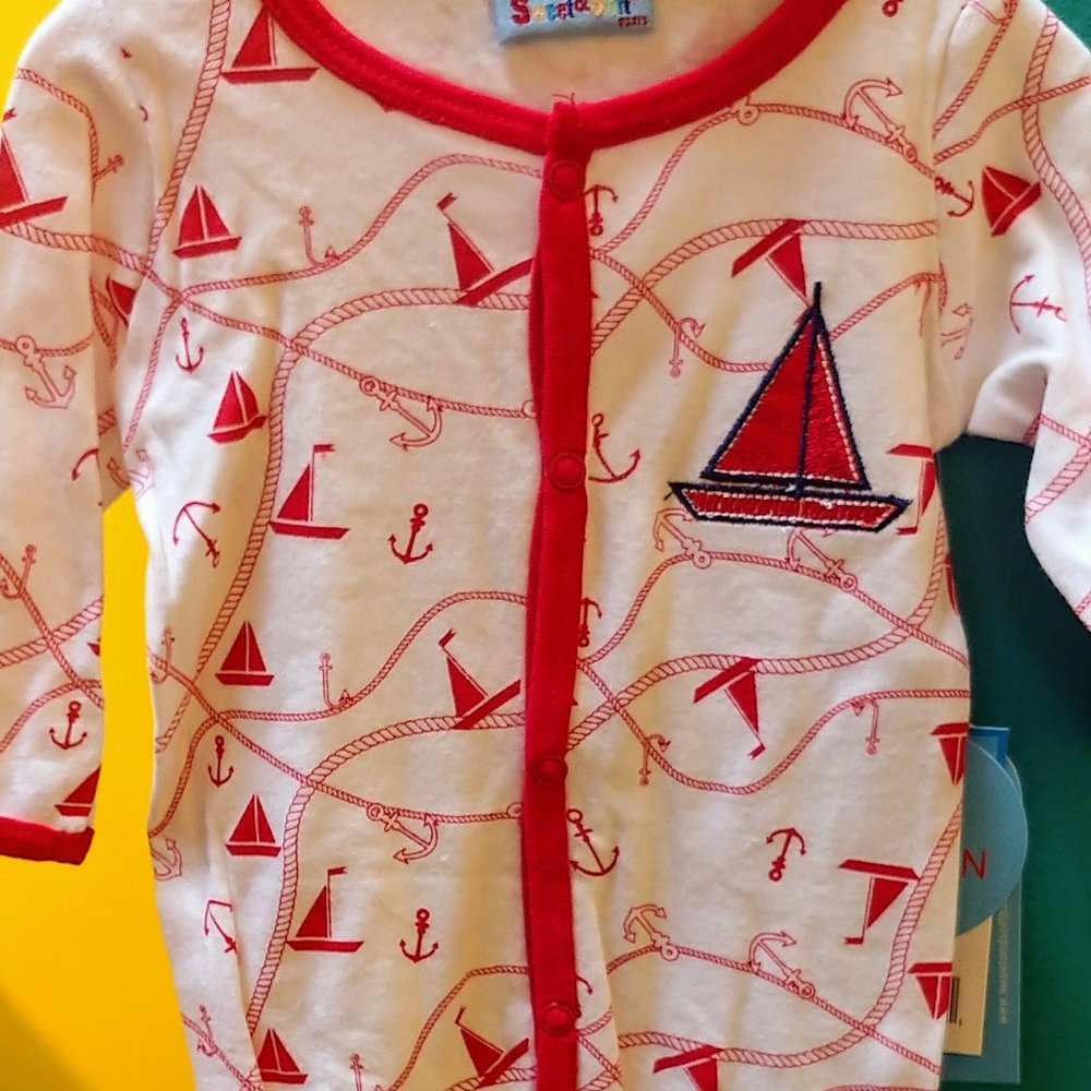 Sail Boats Footie
